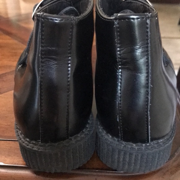 T.U.K 3-buckle Pointed Creepers Platforms boots - Picture 9 of 16